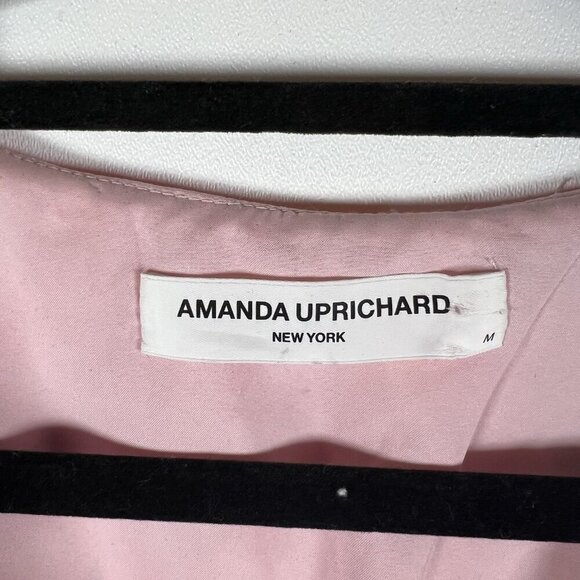 Amanda Uprichard Adriel Mini Cocktail Fairy Cotton Candy Wash Ruffle Dress‎ Sz M - Picture 6 of 11